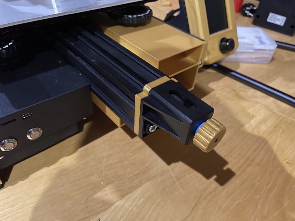 Ender 3 V2 Spacer for Y Belt Tensioner by pakkko Download free STL