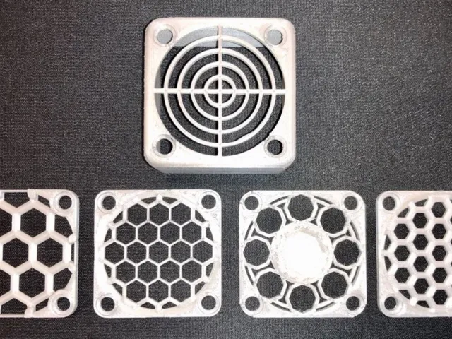 40mm Fan Cover Honeycomb