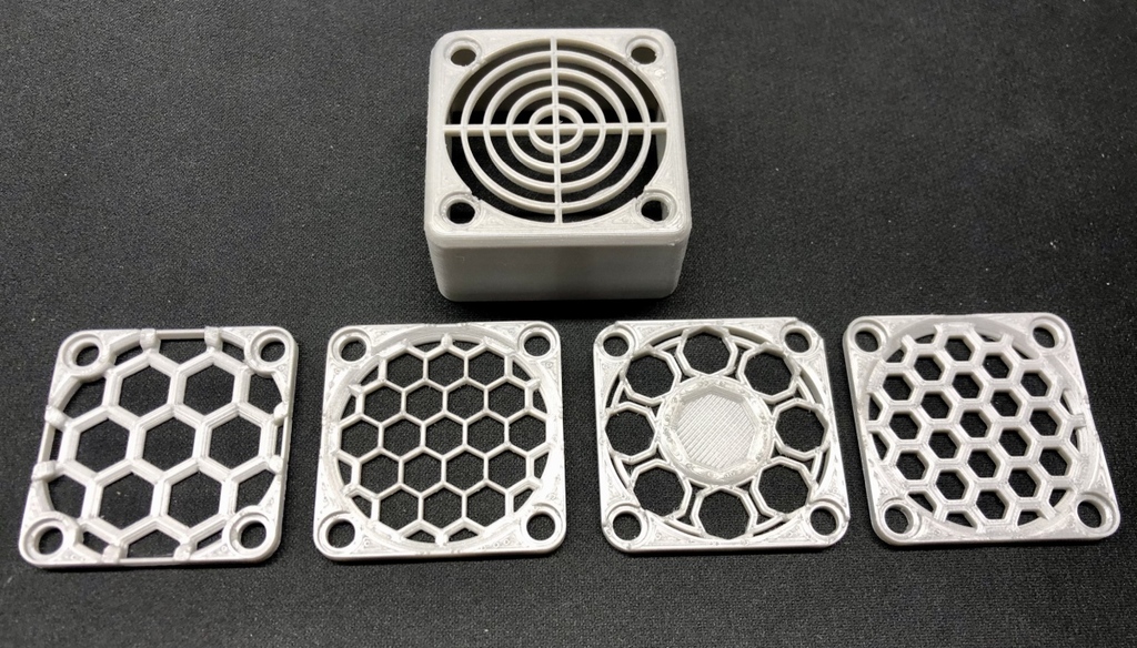 40mm Fan Cover Honeycomb by pakkko | Download free STL model ...