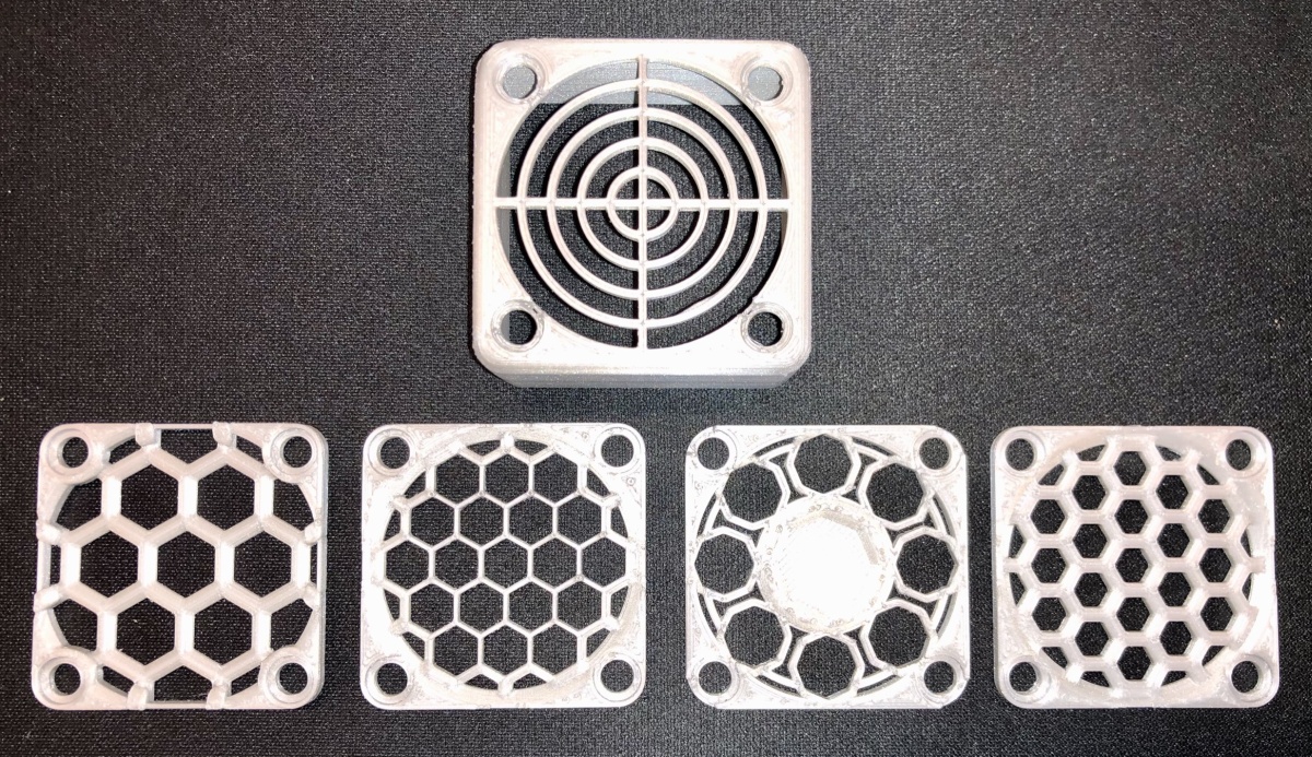 40mm Fan Cover Honeycomb by pakkko | Download free STL model ...