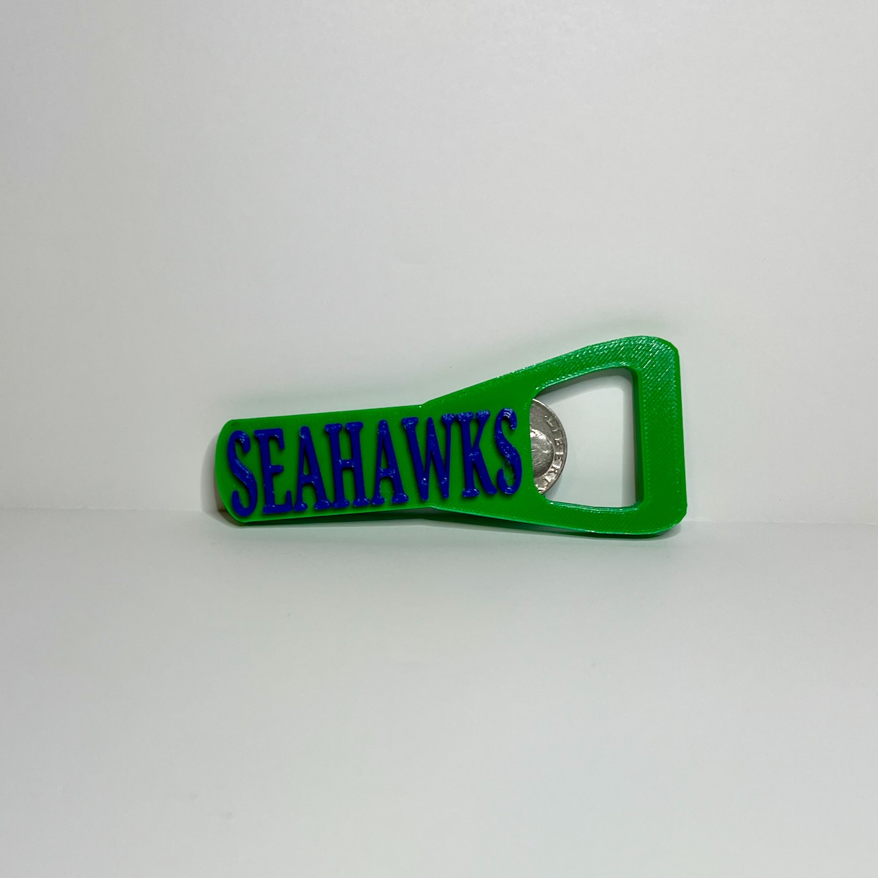 Seattle Seahawks bottle opener