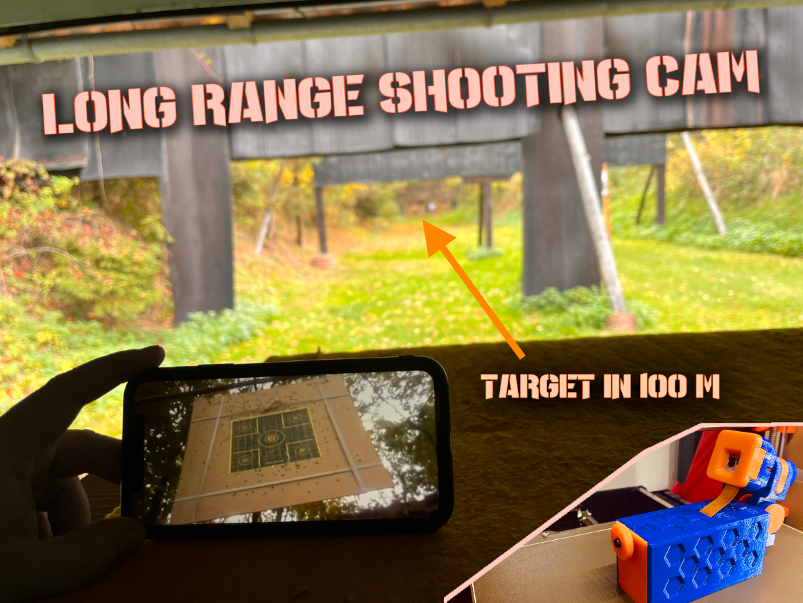 Long range shooting cam