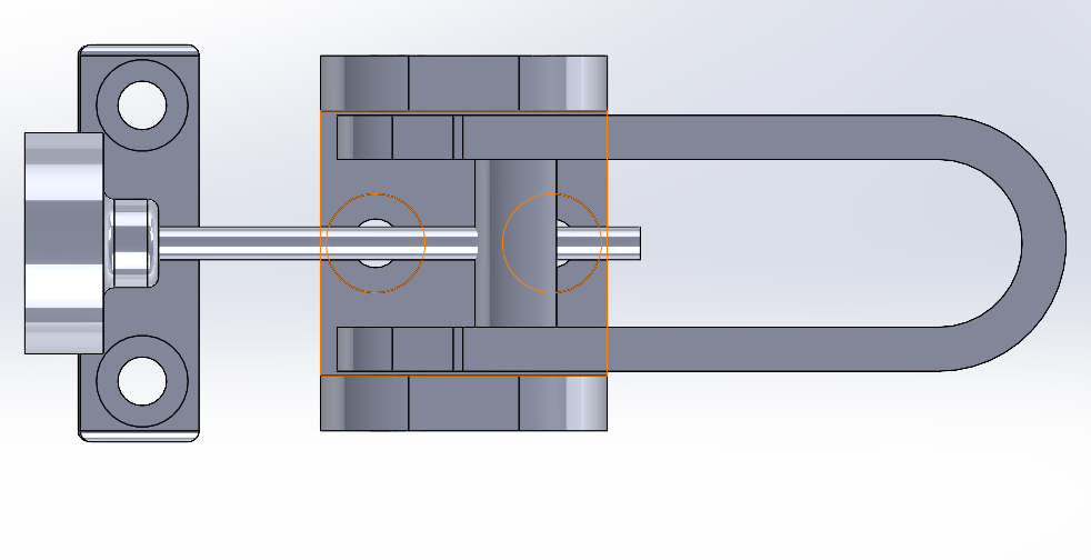 Miniatura 5 do modelo 3D Door Latch for Fridge