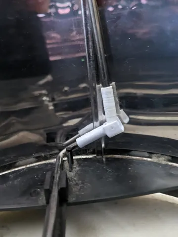 Pedal bin mechanism hinge repair [parametric]