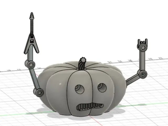 Metal Pumpkin