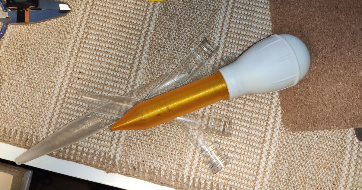 Parametric Turkey Baster Replacement by unipear Download free STL