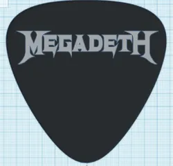 Megadeth Jumbo Pick