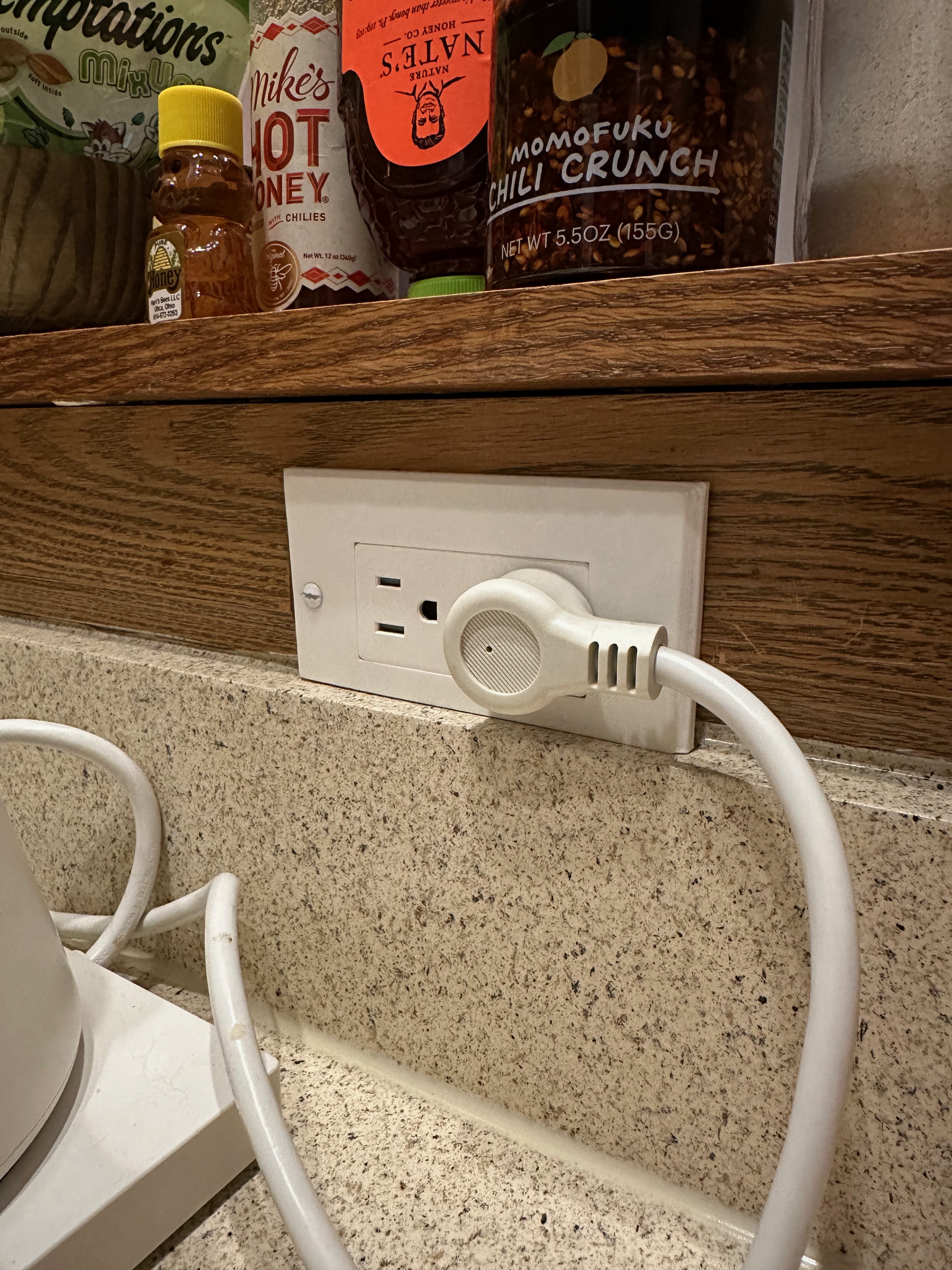 Custom Kitchen Outlet Cover