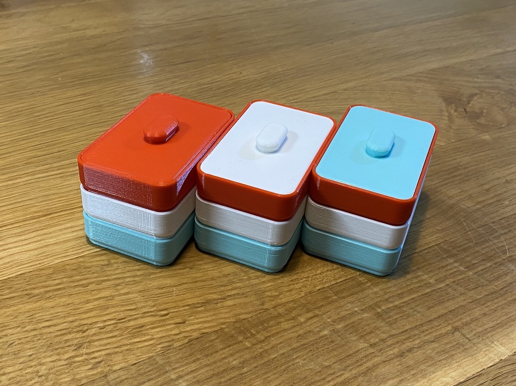 Miniatura 3 do modelo 3D Stackable mini box