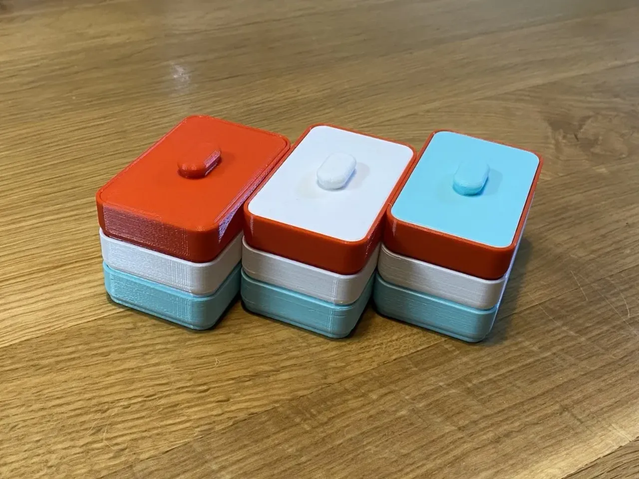 Stackable mini box by kiwamu | Download free STL model | Printables.com