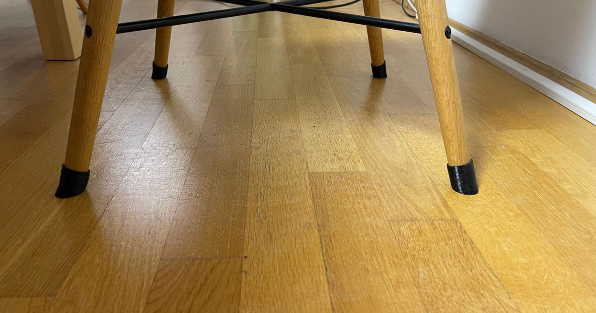 Rubber feet for Eames Plastic Chair by maxheadroom Download free STL