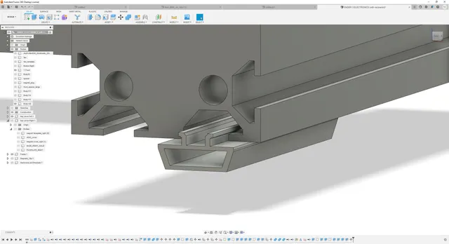 LED extrusion Snap in light Diffuser (10x3mm strips)