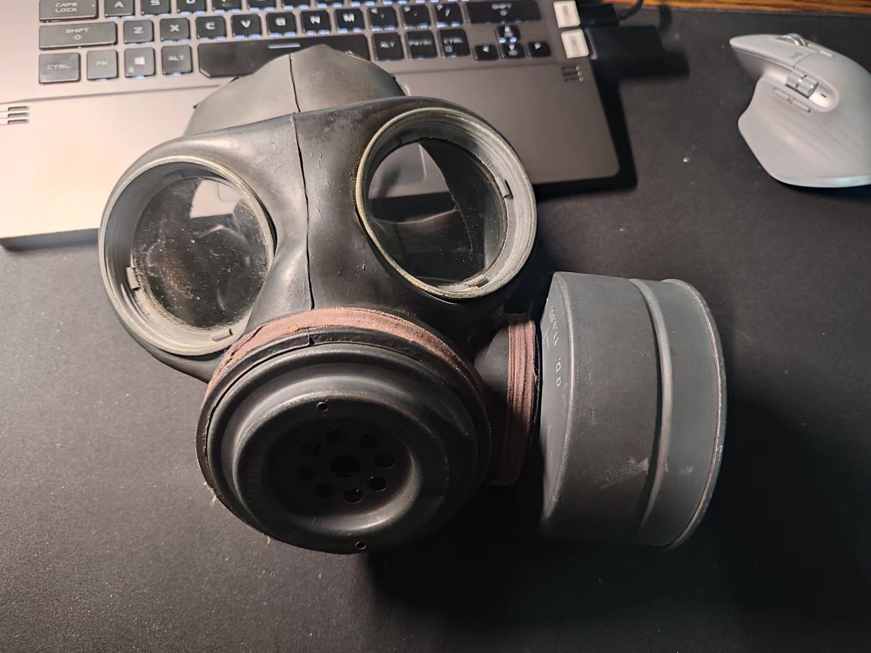 60mm Gas Mask filter for English anti-gas (light) MK2