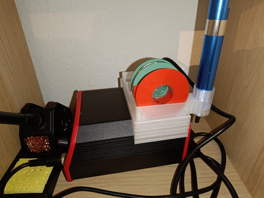 Toolcraft soldering station organizer by Das_Enzym. Download free STL