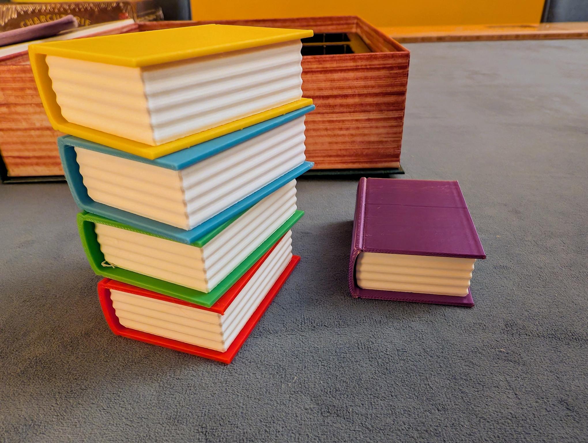 A Place for All My Books - Game Token Book Boxes