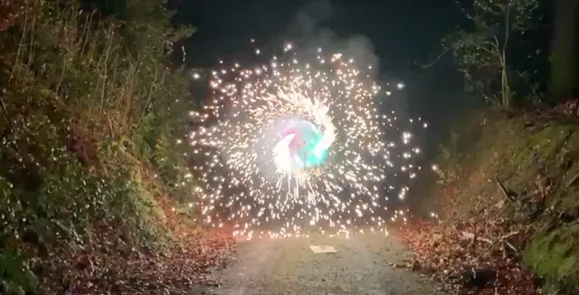 Catherine Firework Wheel "Minya" - The Modular Pyro Pinwheel