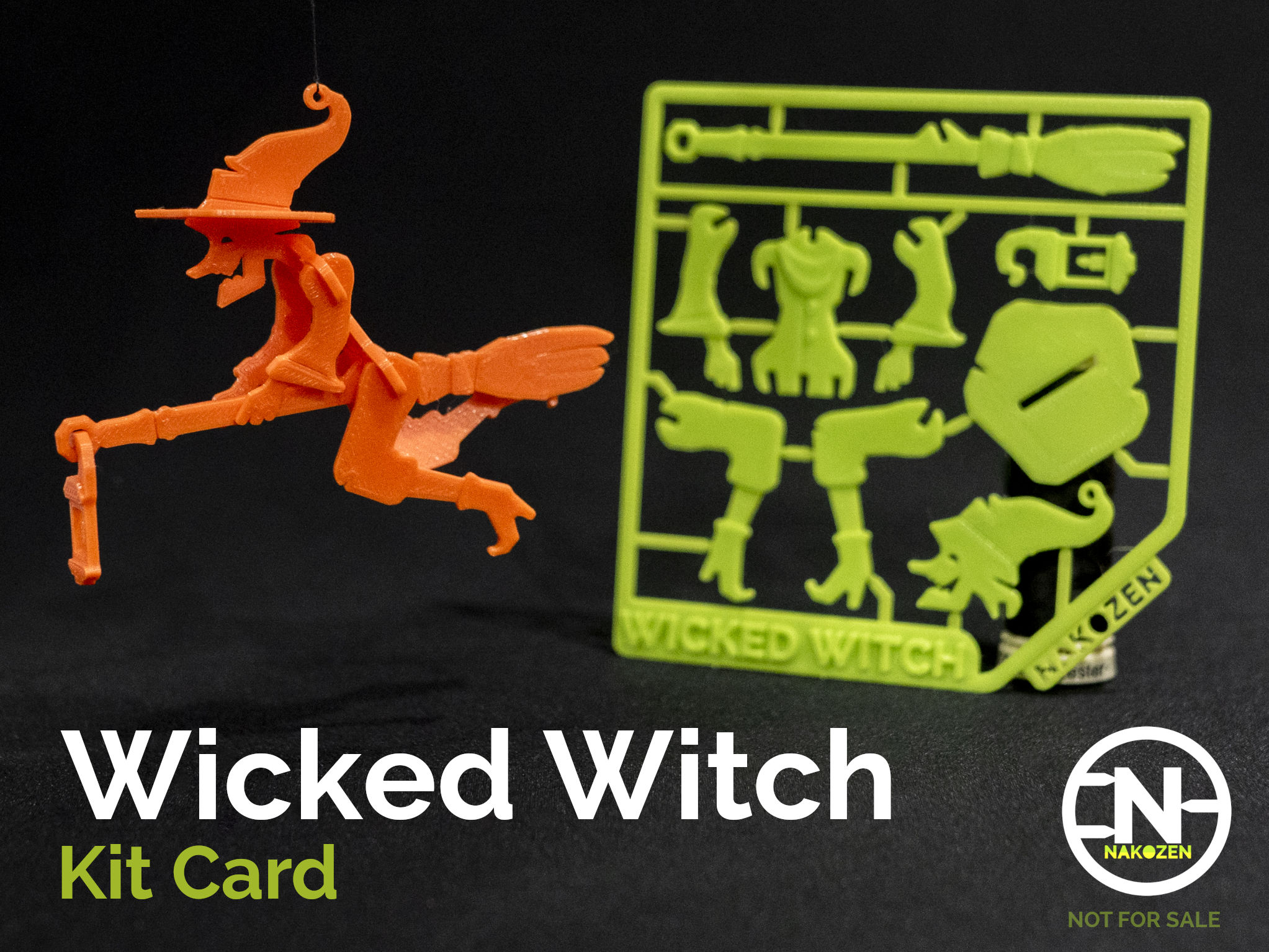 Wicked Witch Kit Card