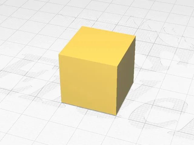 a cube