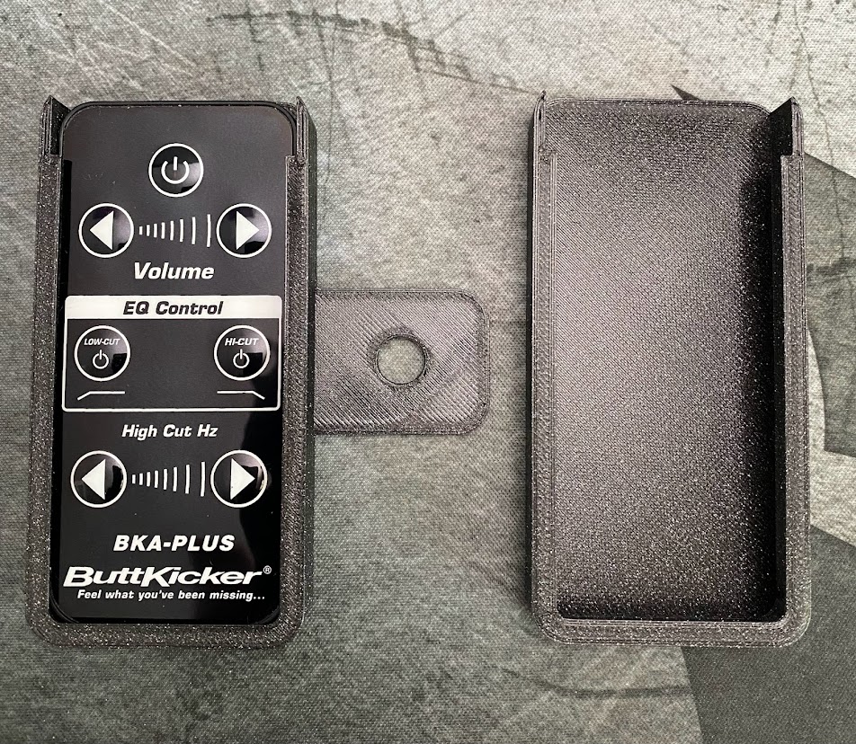 ButtKicker Amplifier Remote Control Holder