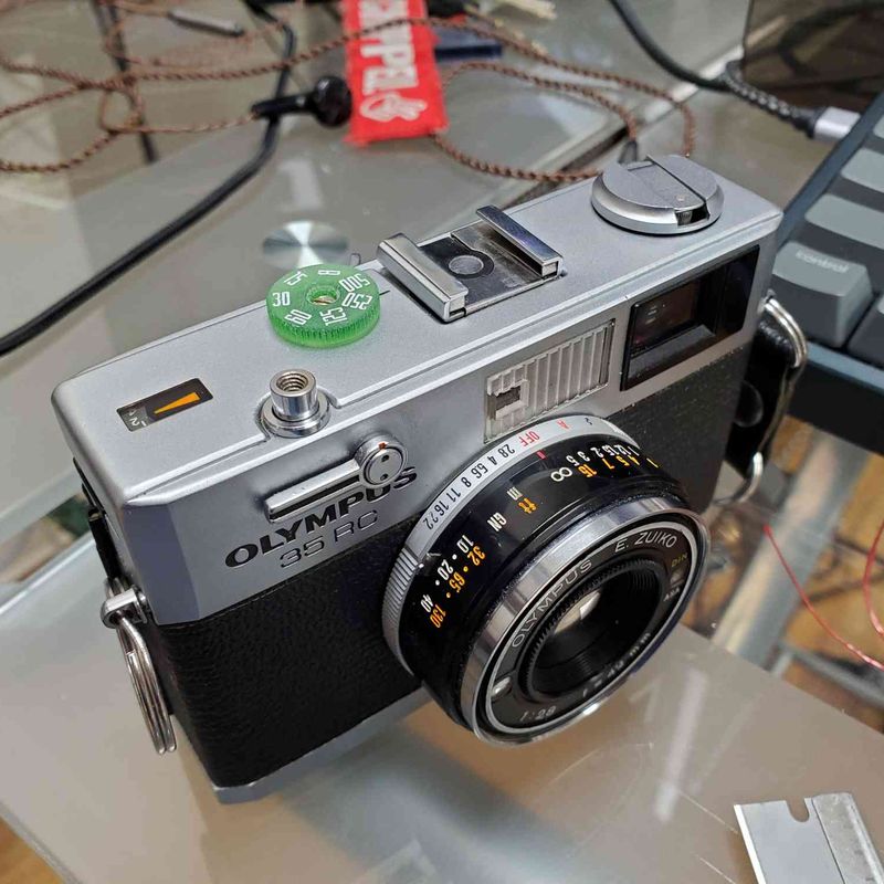 完動品 OLYMPUS 35 RC オリンパス 35RC 露出計OK！