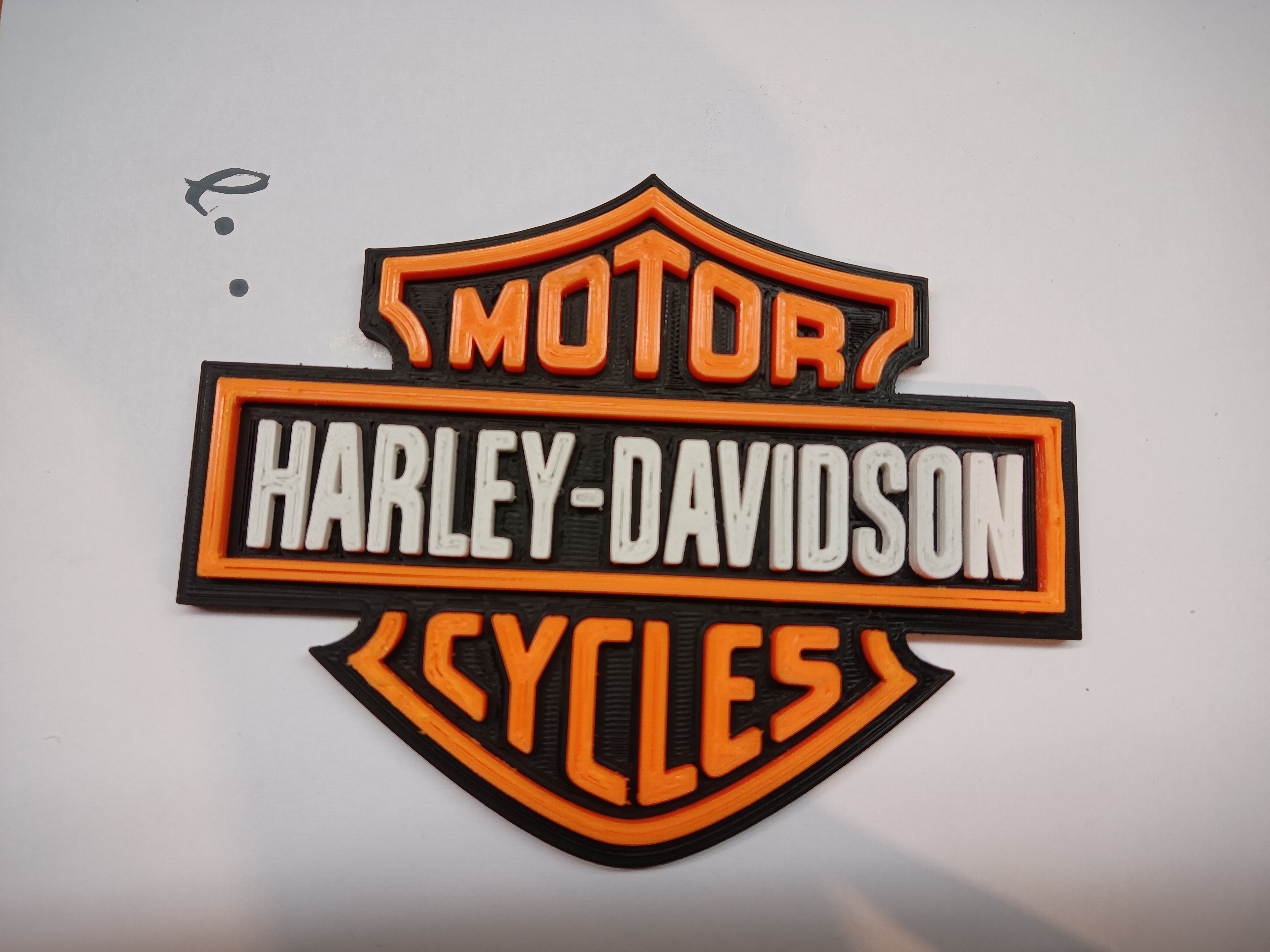 Harley Davidson Plaque Remix