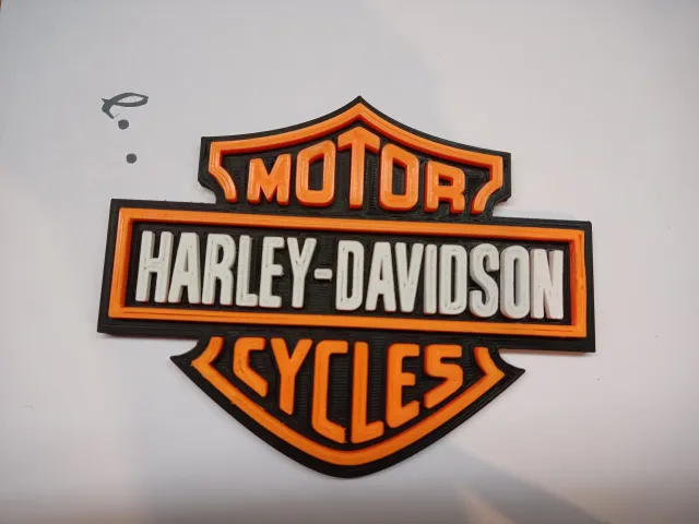 Harley Davidson Plaque Remix