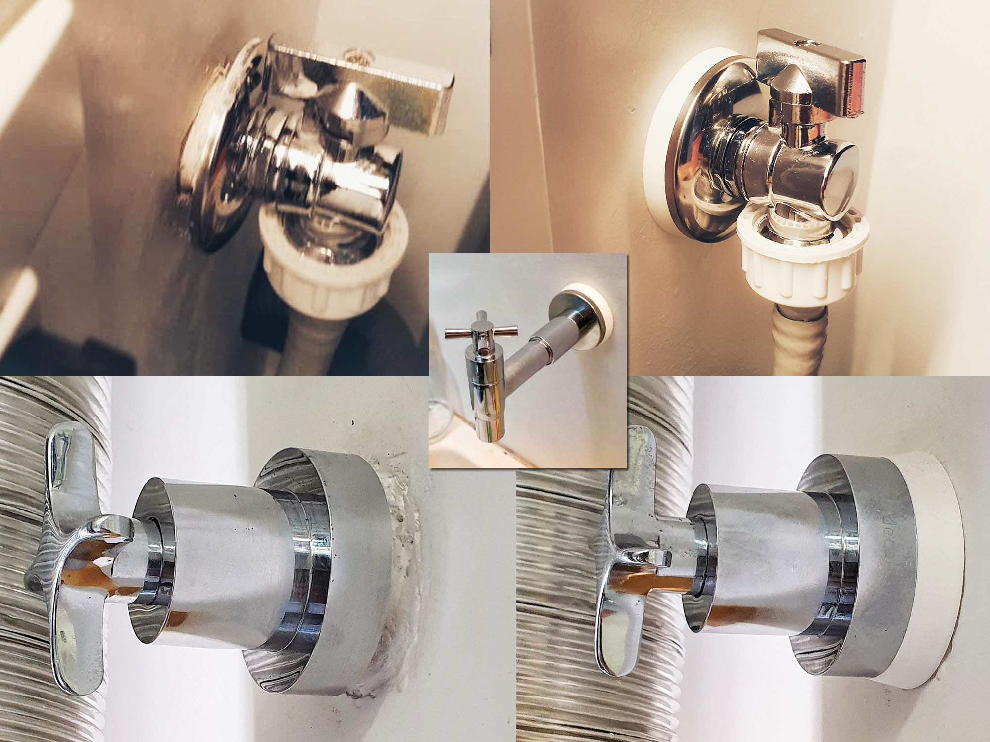 Faucet/Valve cover plate extensions by jajaum3d Download free STL