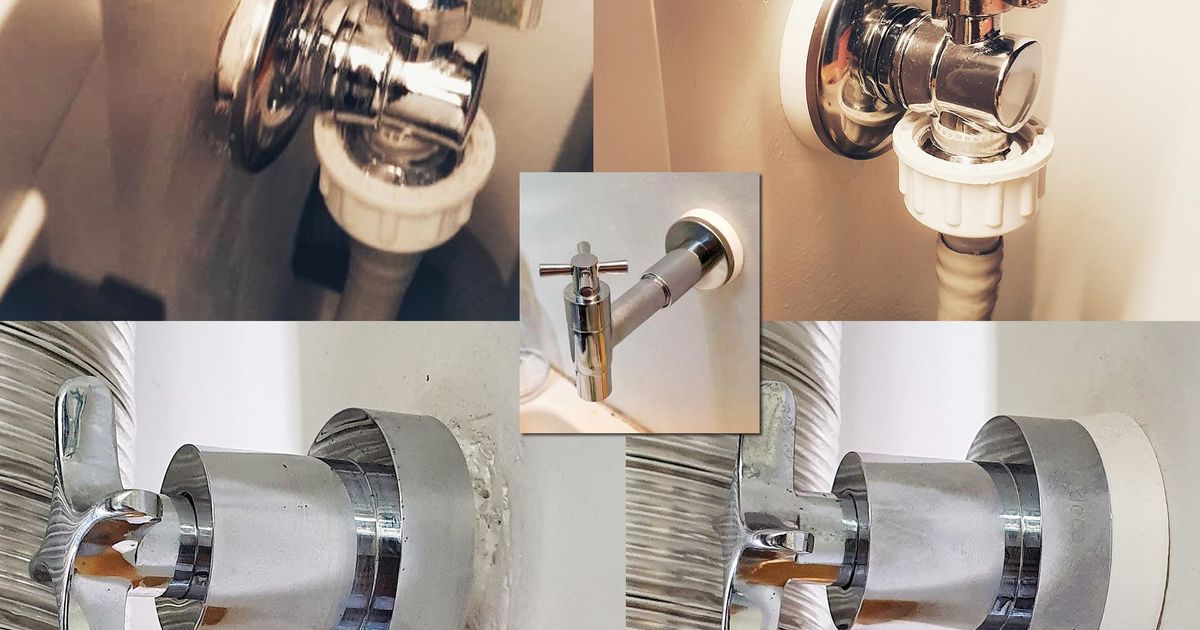 Faucet/Valve cover plate extensions by jajaum3d Download free STL