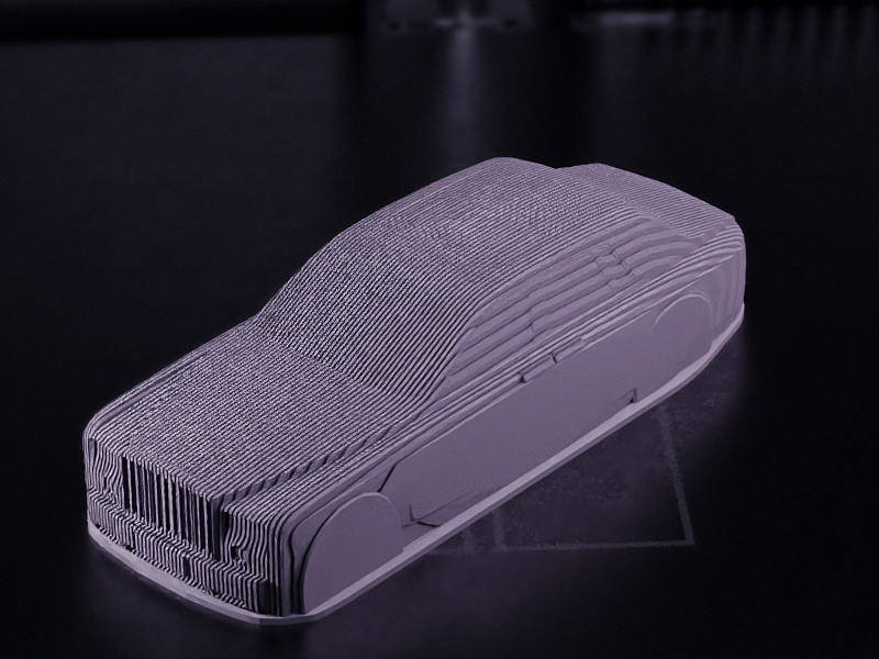 Miniatura 6 do modelo 3D Rolls-Royce Phantom - Sliced