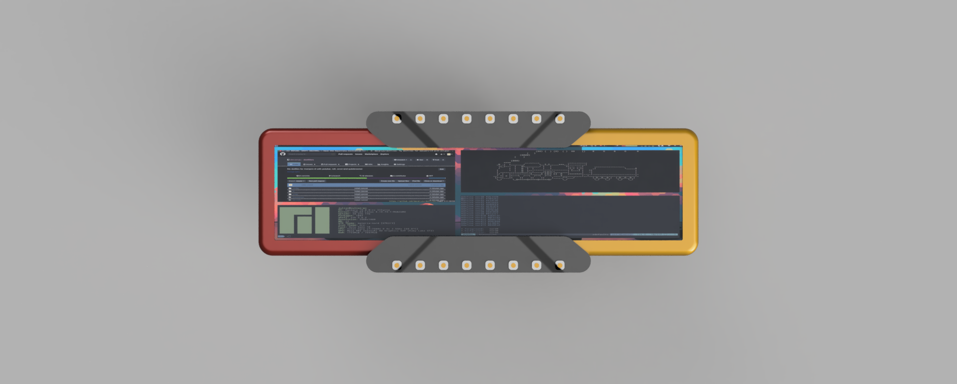 Waveshare 11.9 / Lattepanda Enclousure for small Stand