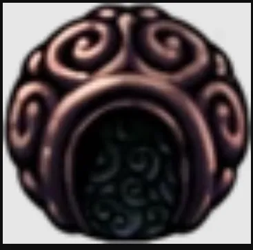 shaman stone charm from hollow knight