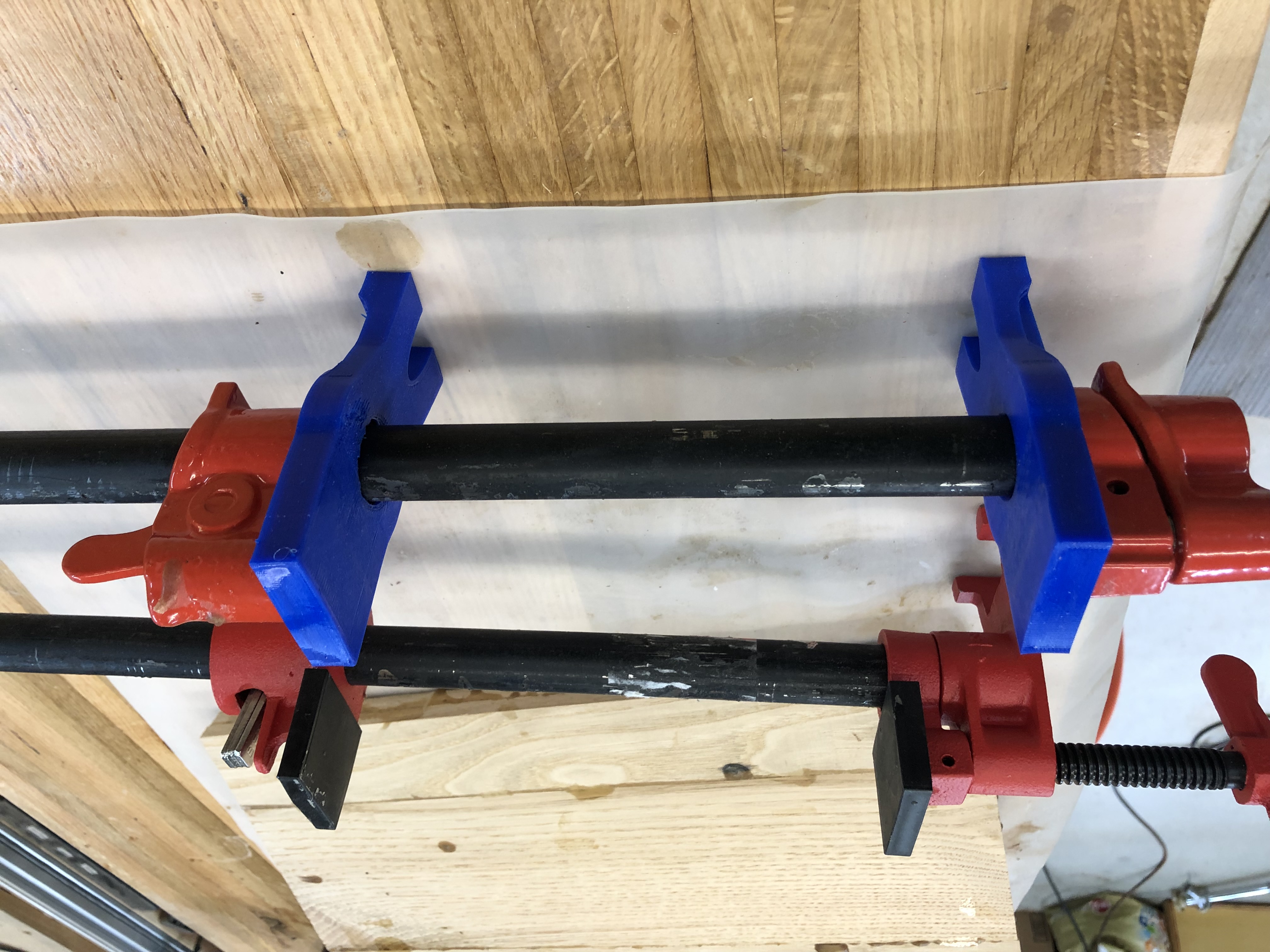 Harbor Freight 1/2" Pipe Clamp feet