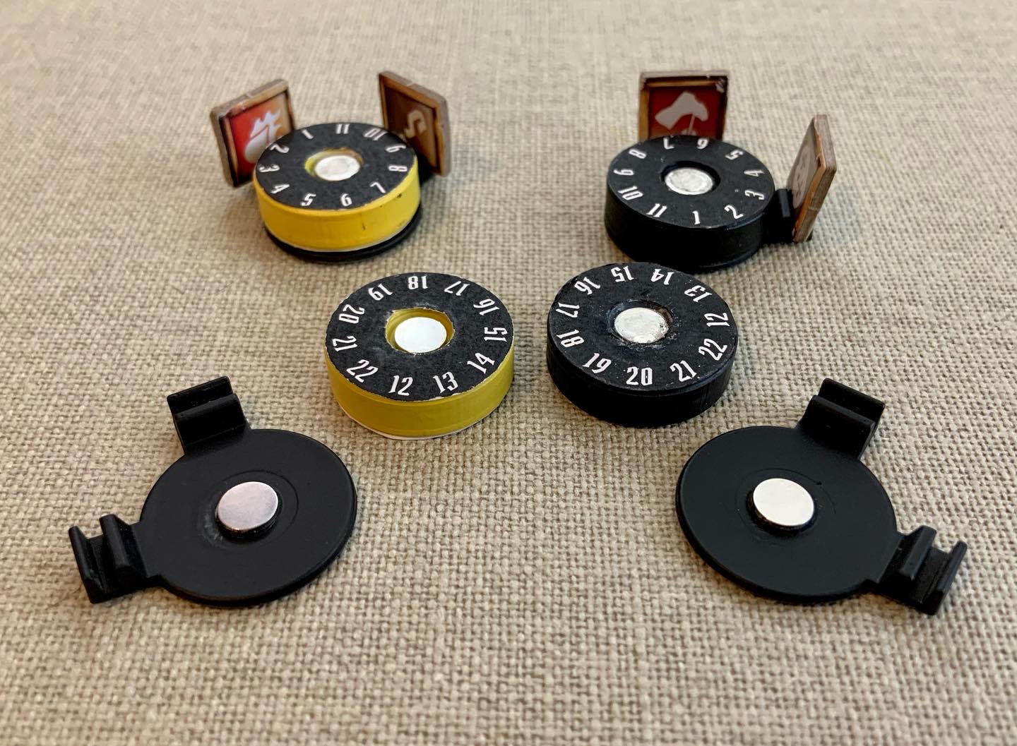 Magnetic HP Dials Gloomhaven Frosthaven by minishaven | Download free ...