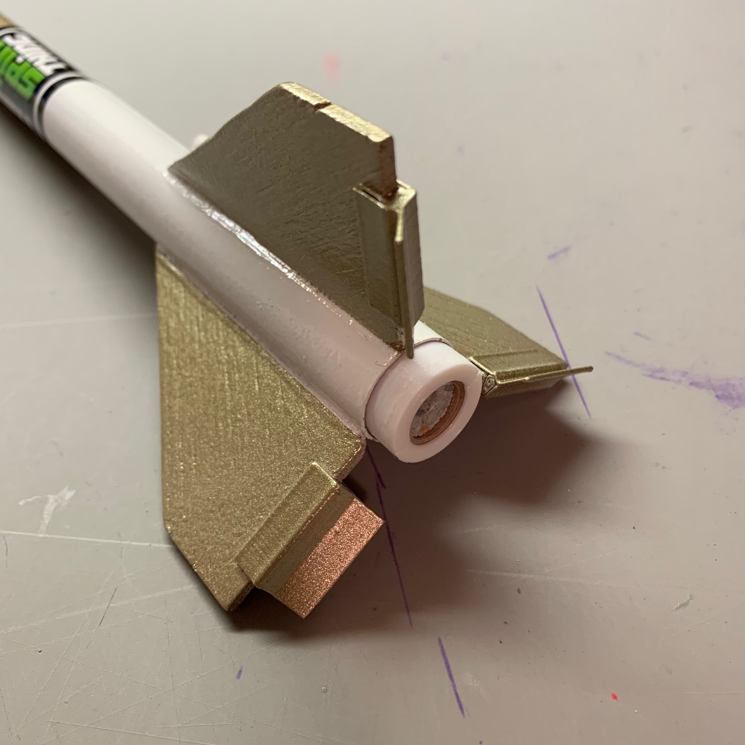 13mm to 18mm Model Rocket Motor Adapter by TperroneDesign Download