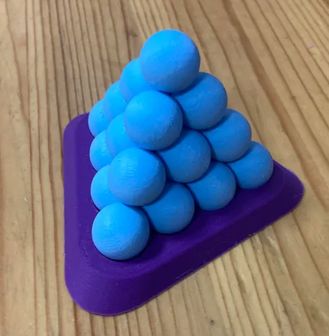 Pyramid Ball Puzzle