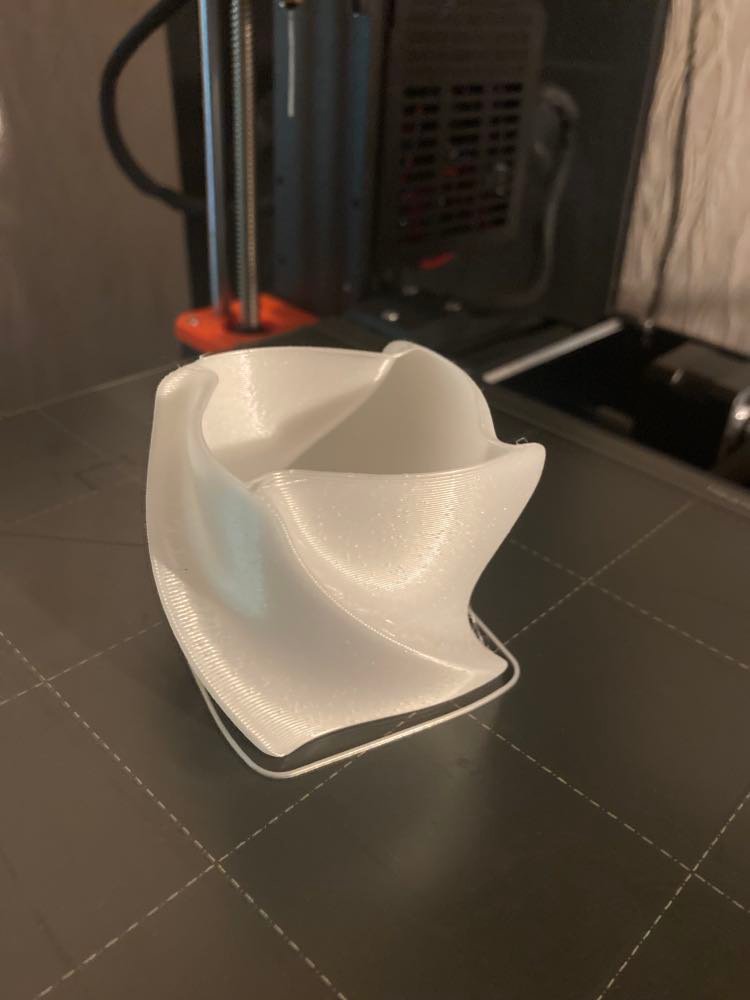 Twisted Square vase