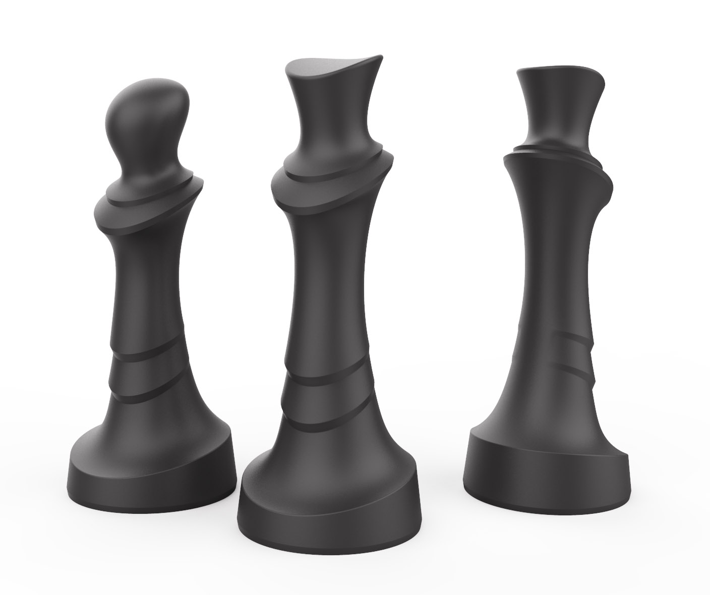 Miniatura 3 do modelo 3D Chess Set