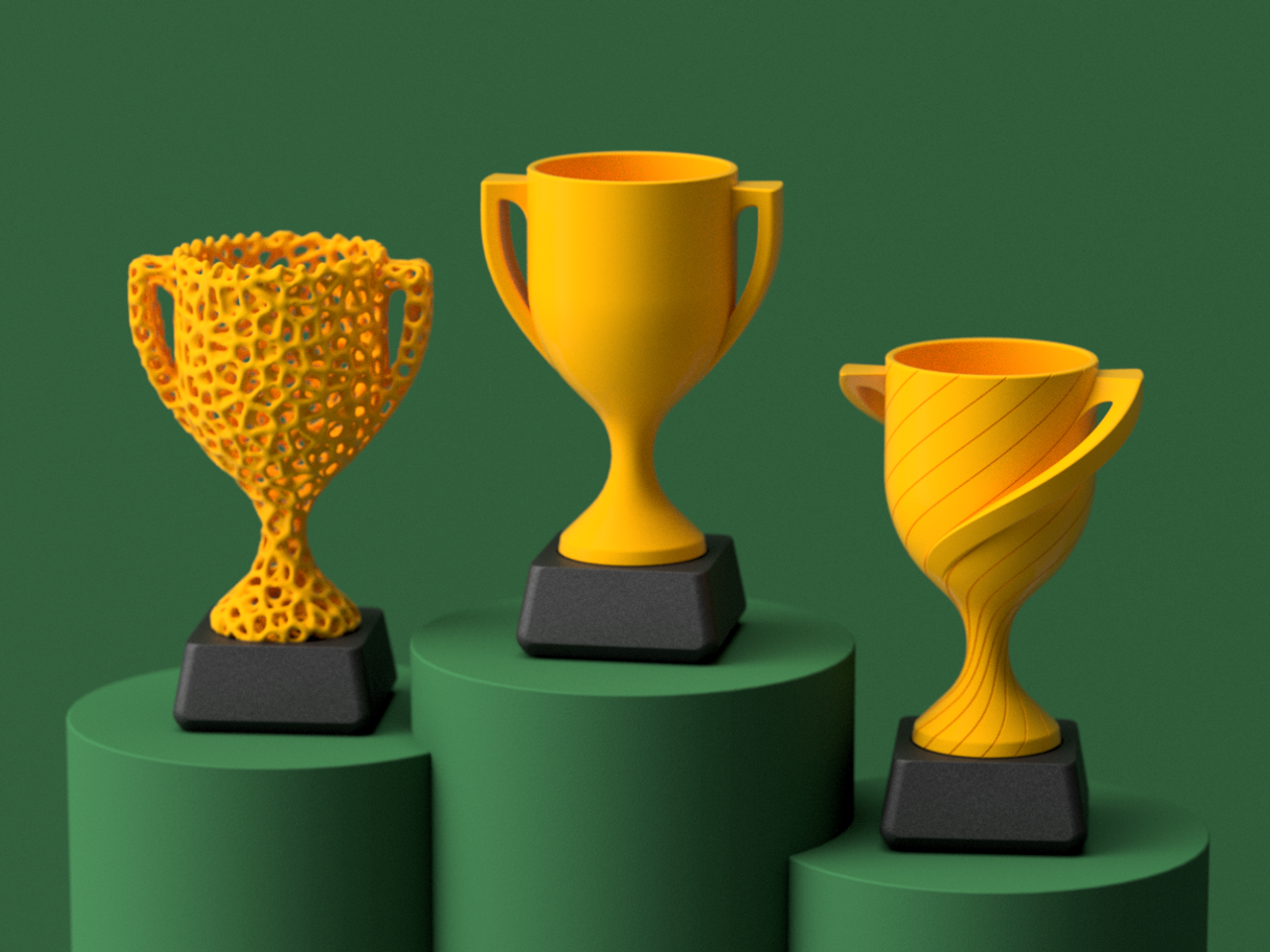 Trophies W/ Base Names