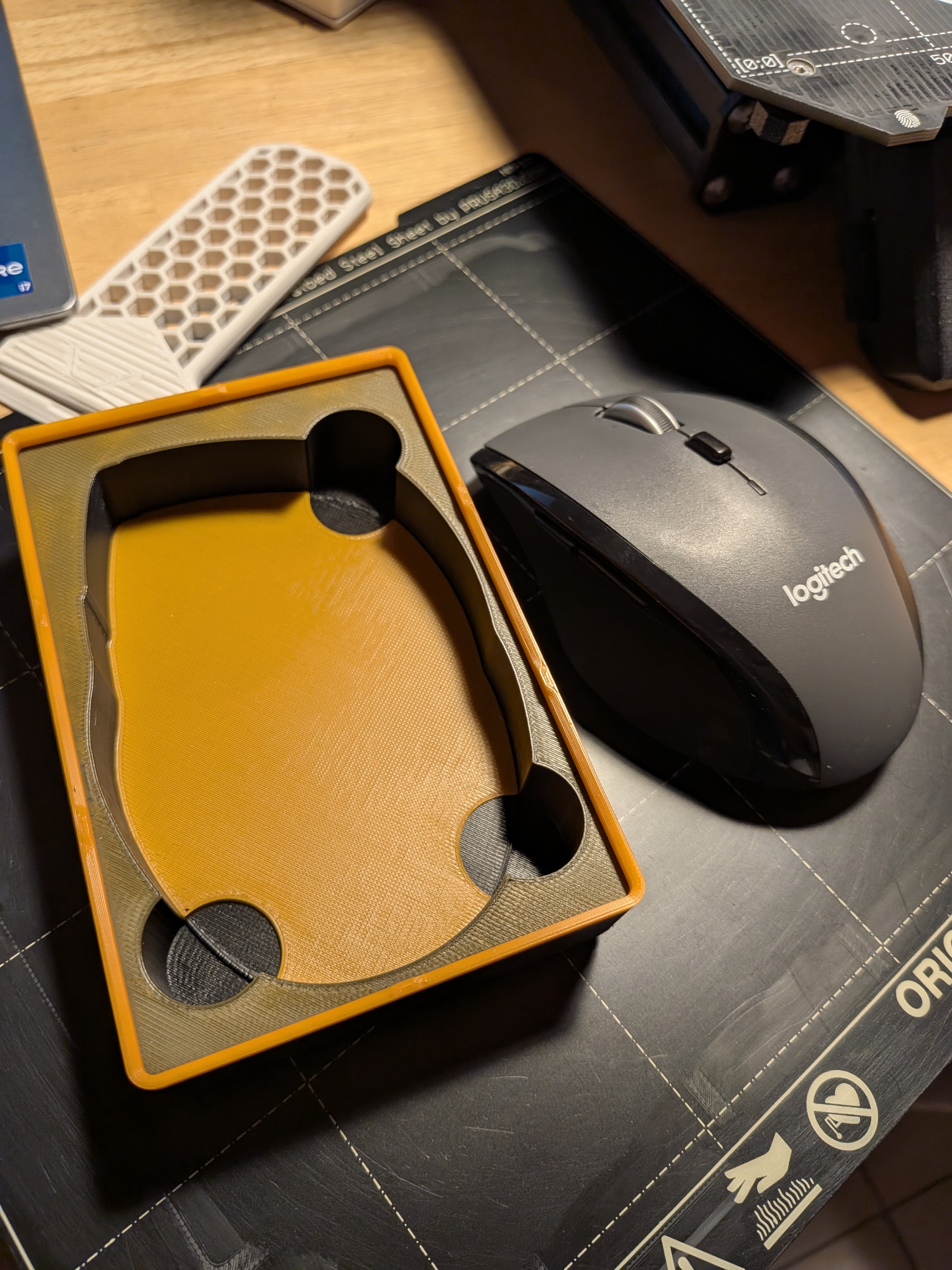 Gridfinity Bin for Logitech M705 Mouse — miniatura 2