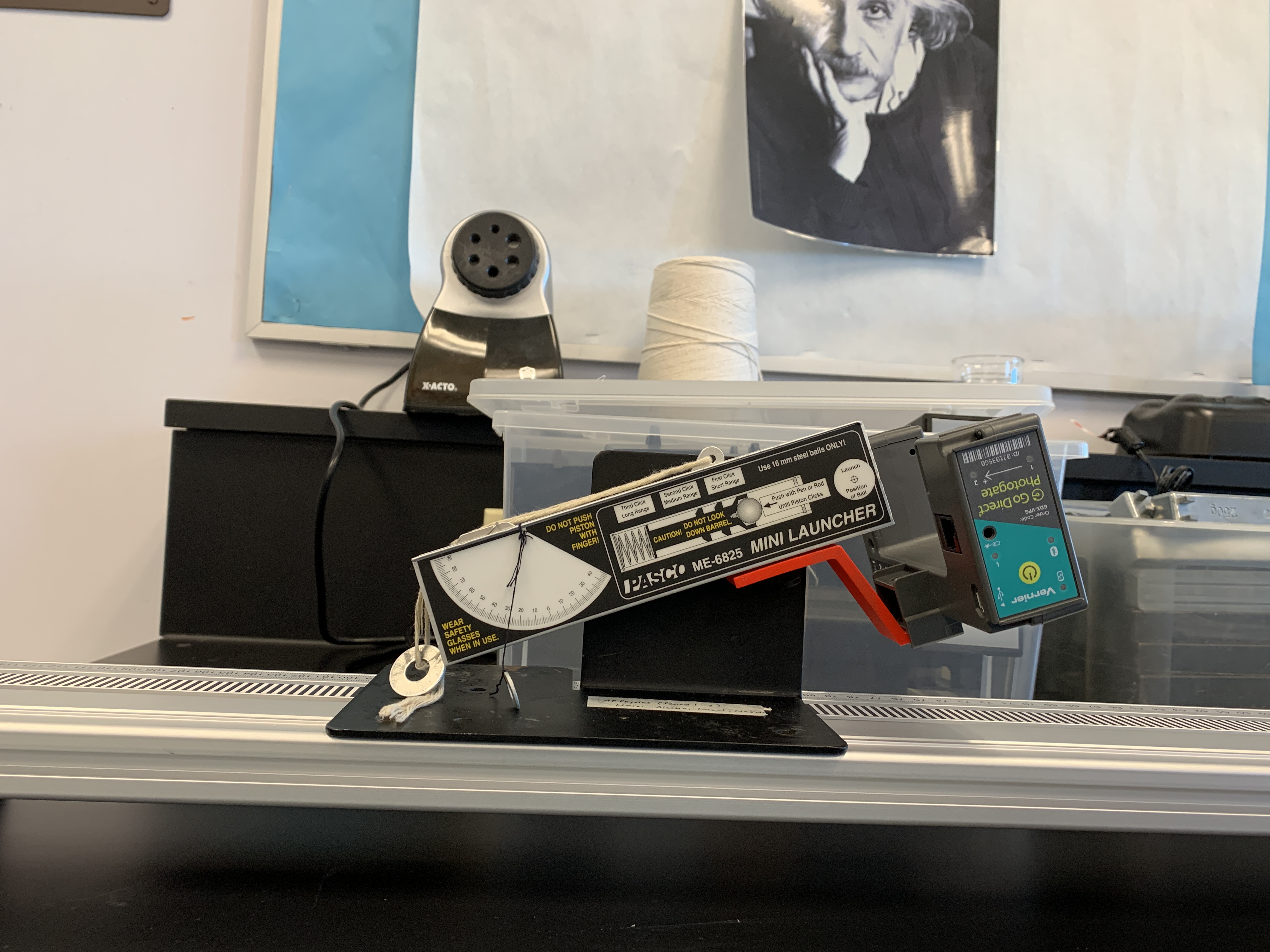 Vernier Photogate Mount for Pasco Mini Launcher