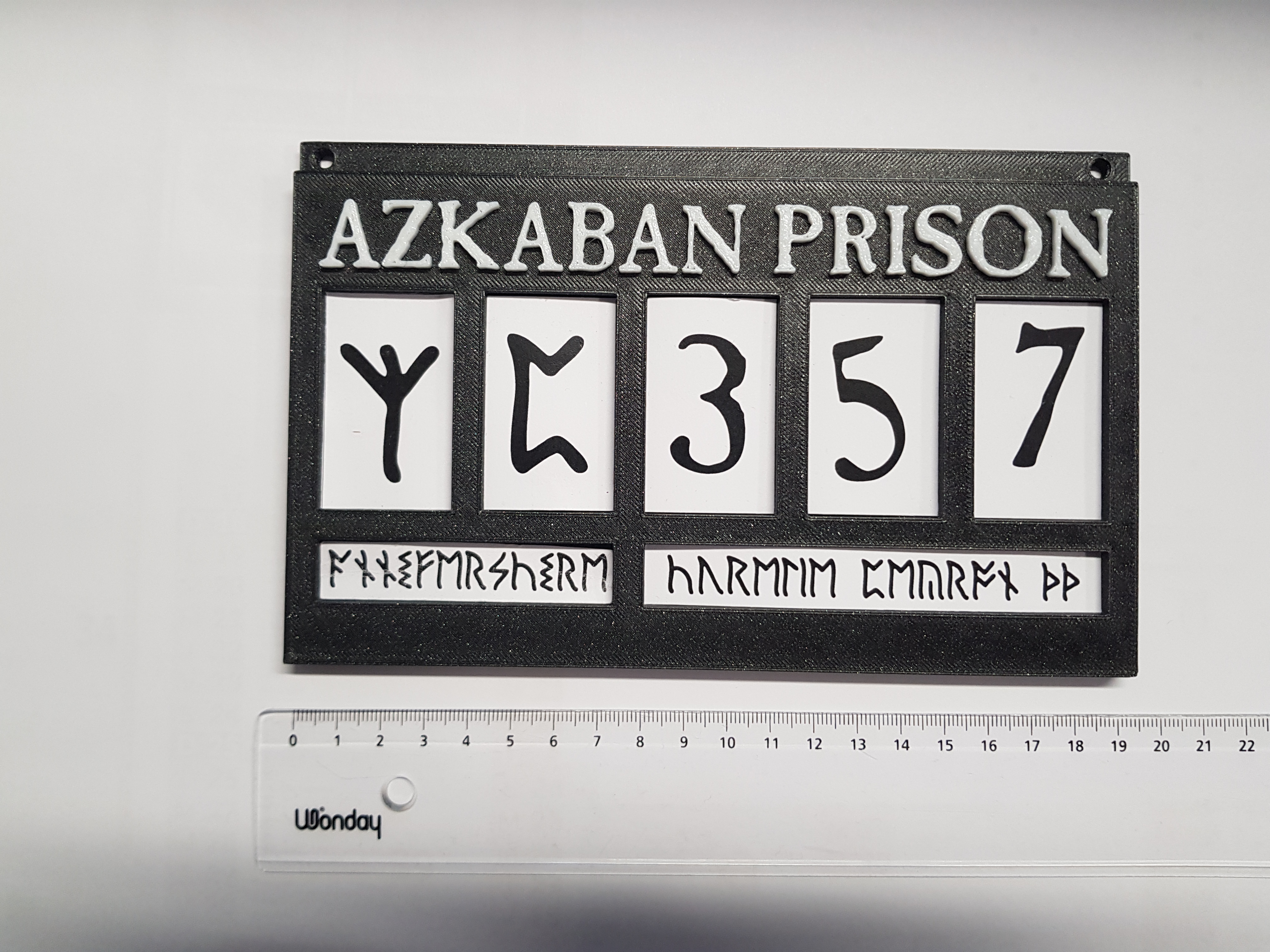 AZKABAN Prison sign