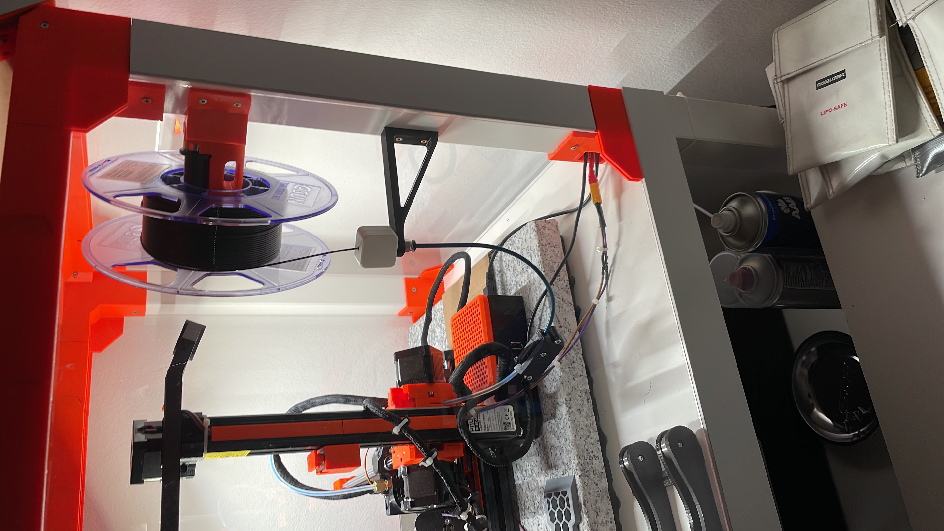 Modified Back Corner Spool holder