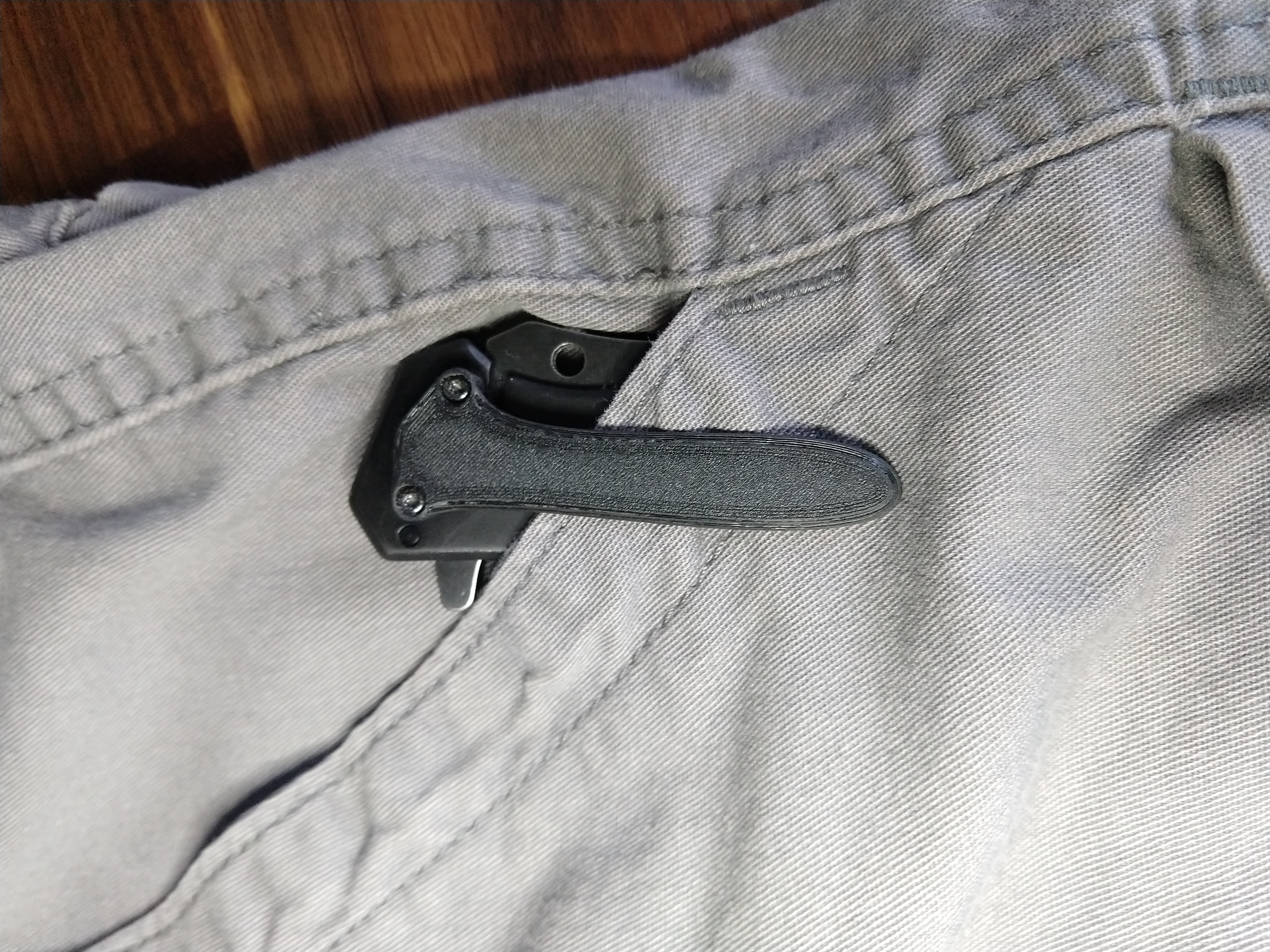 Klein Tools Folding Knife Pocket Clip Upgrade