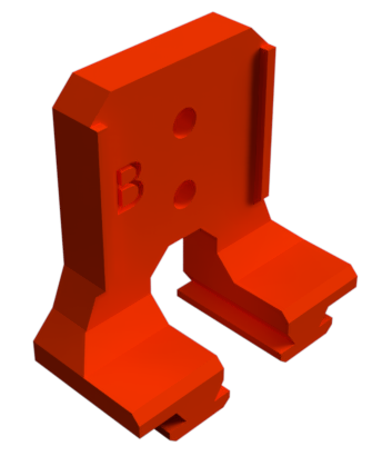 Miniatura 4 do modelo 3D Cable Chain Brackets - Ender 3