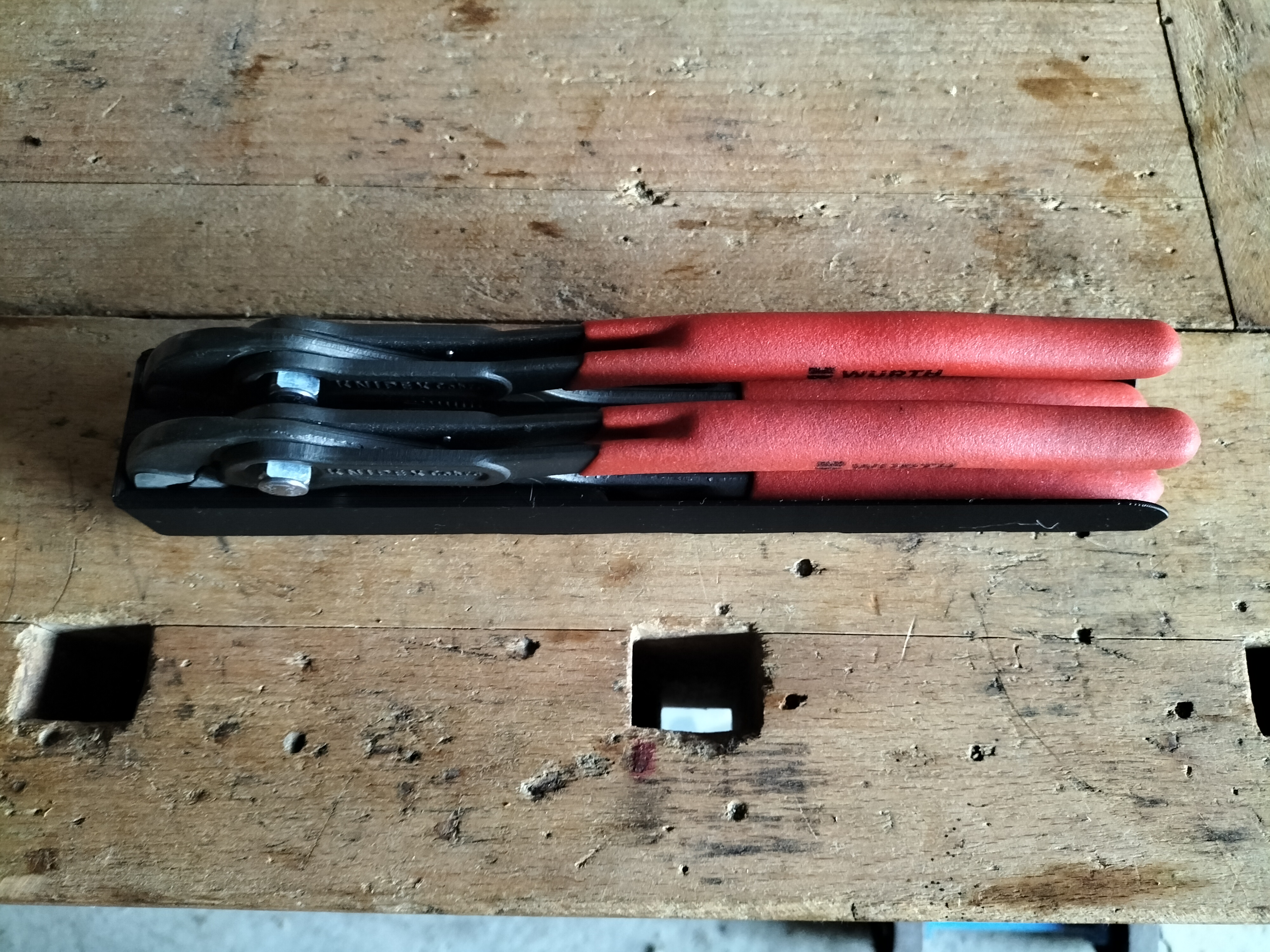 Gridfinity double Knipex Cobra 250mm