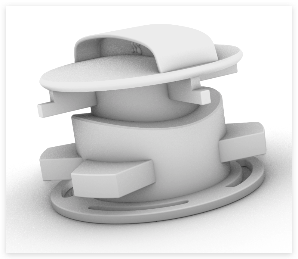 Garbage Disposal Cap by Devon Download free STL model