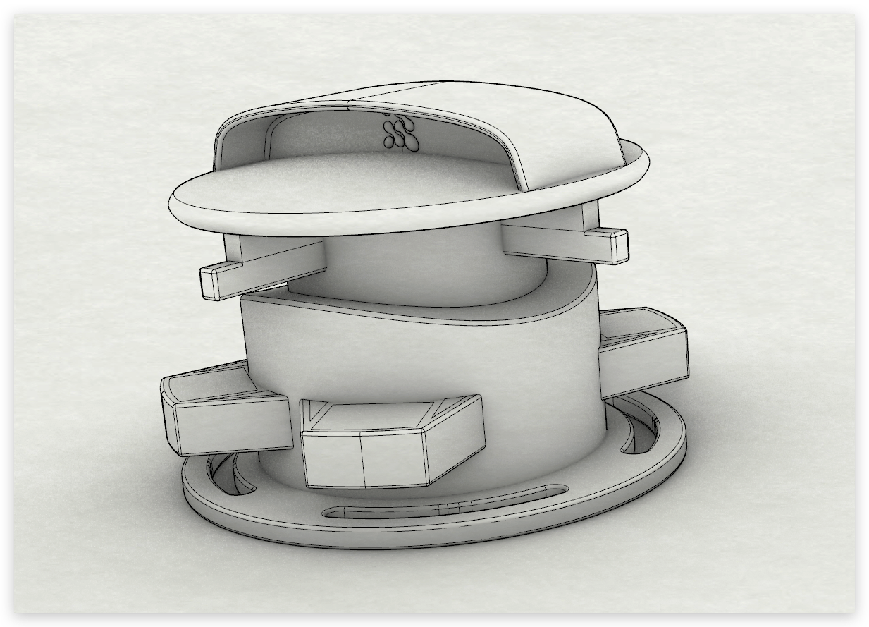 Garbage Disposal Cap by Devon Download free STL model