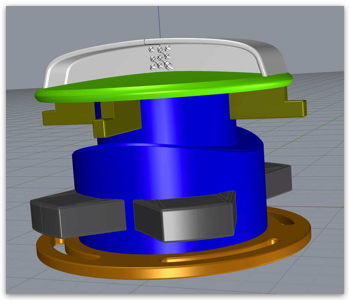 Garbage Disposal Cap by Devon Download free STL model