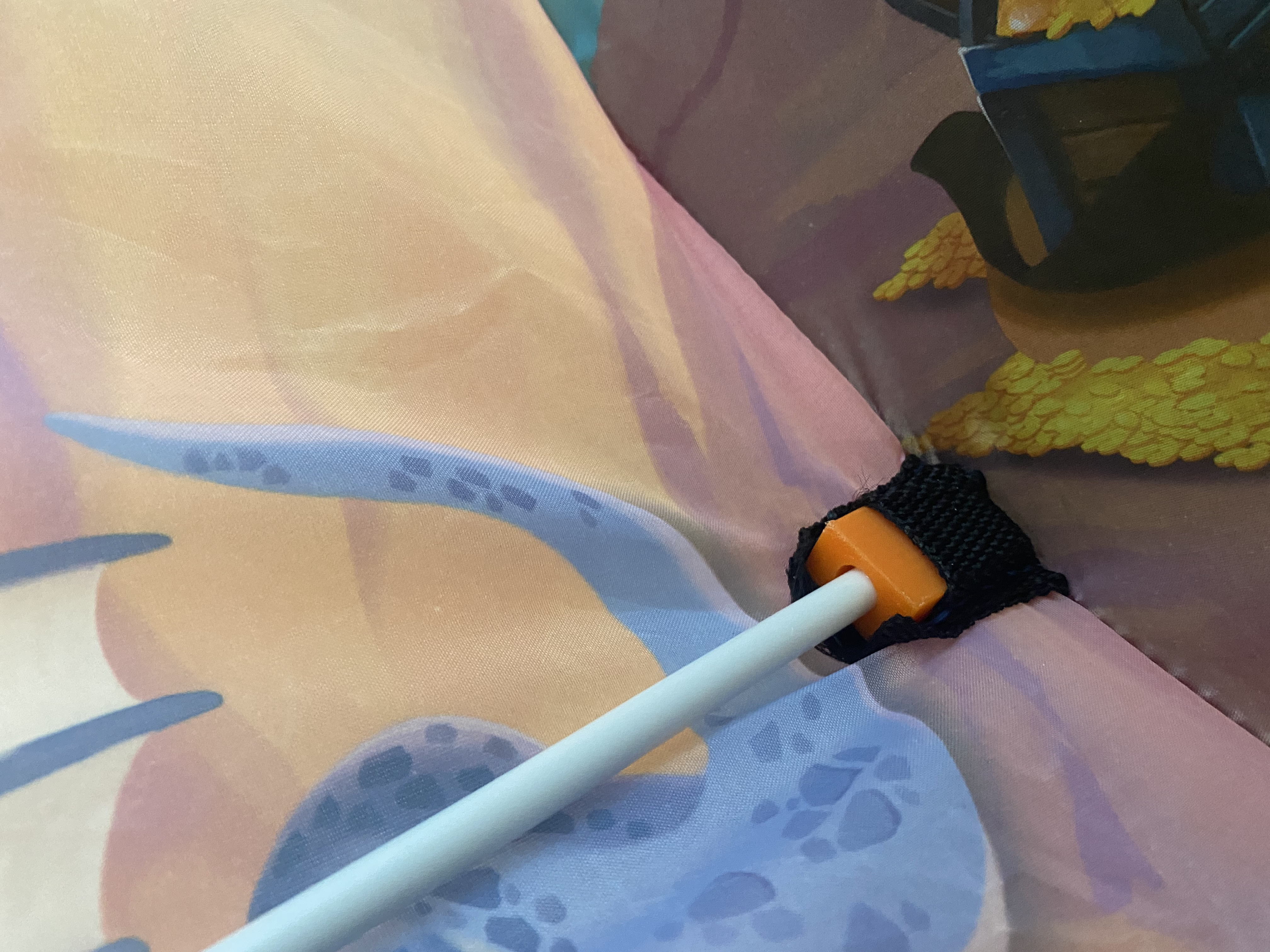 Childrens Play Tent Pole Pocket Plug