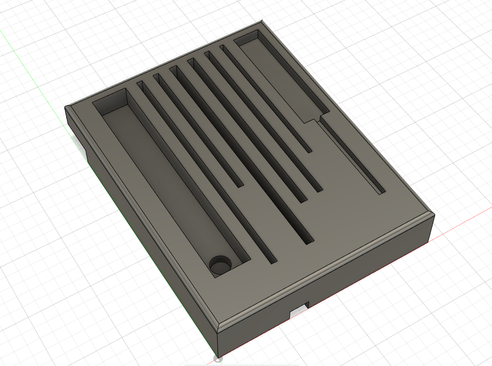 Ender 3v2 tool tray insert